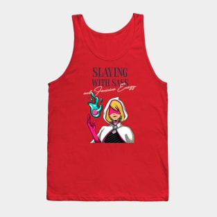 Slaying with Sass and Feminine Energy Divine Feminine Energy Tank Top